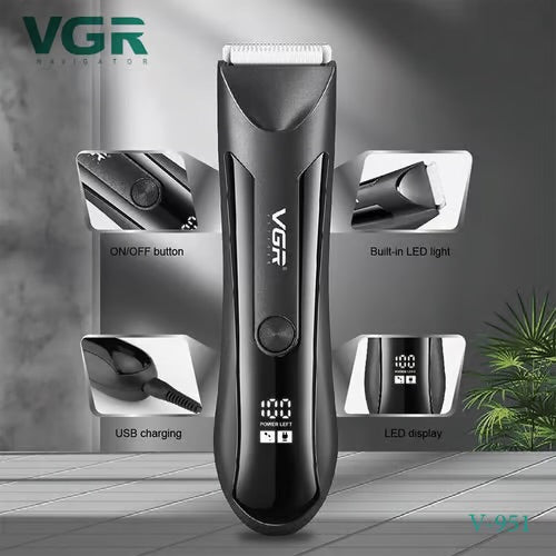 VGR V-951 Rechargeable Portable Head & Body Shaver