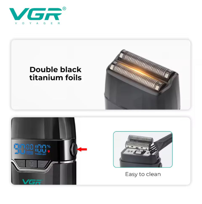 VGR V-308 Professional Foil Shaver 9000 RPM