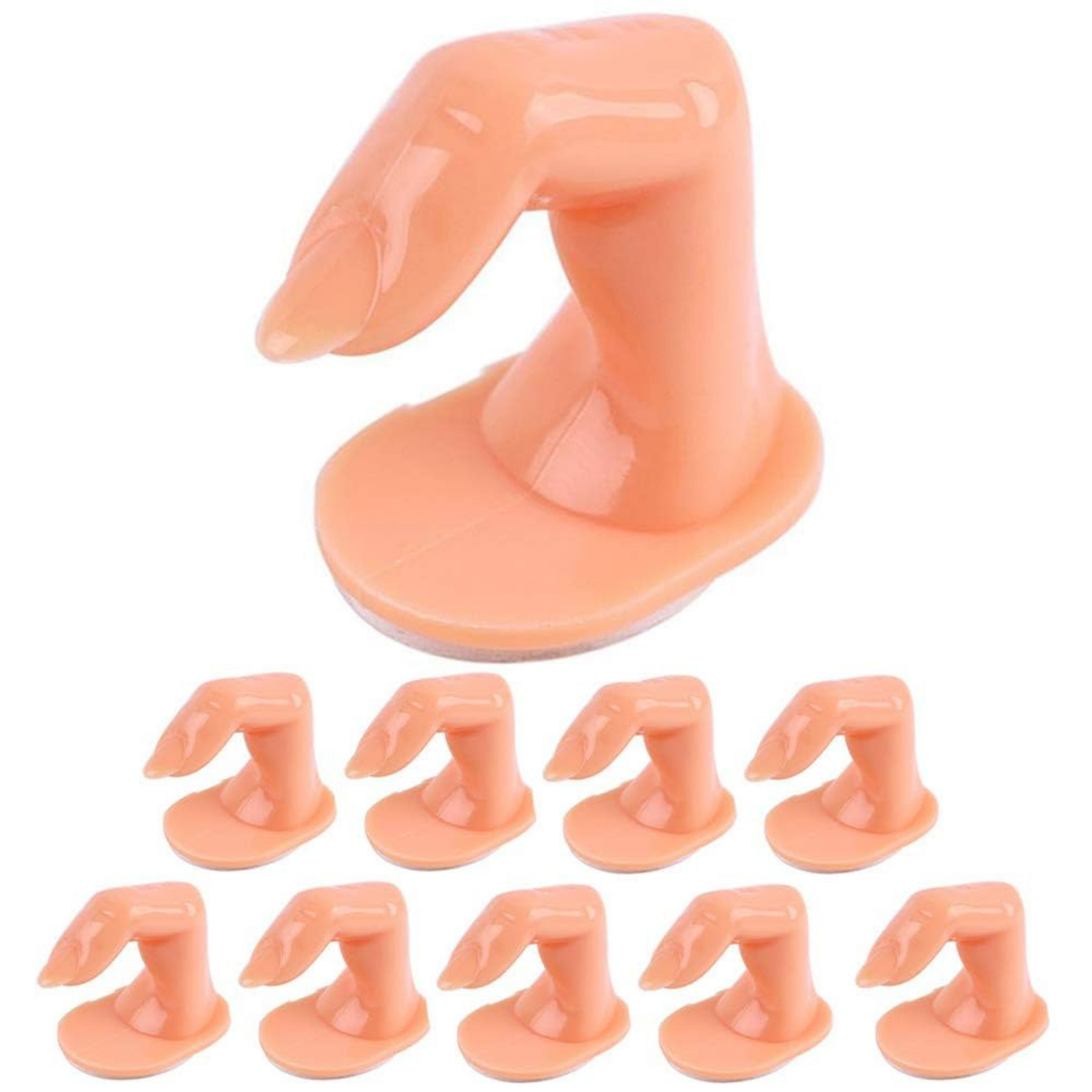 Practice Finger Nail Art Practice Finger Plastic Fake Finger 1pc