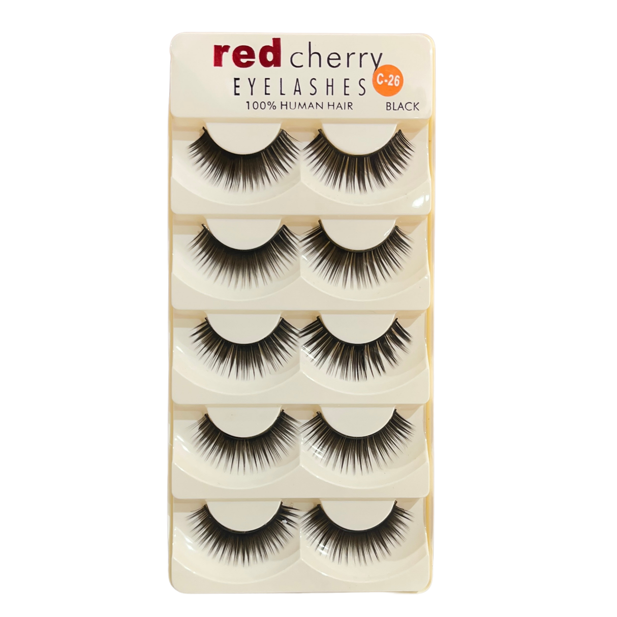 Red berry Eyelashes 5 pairs
