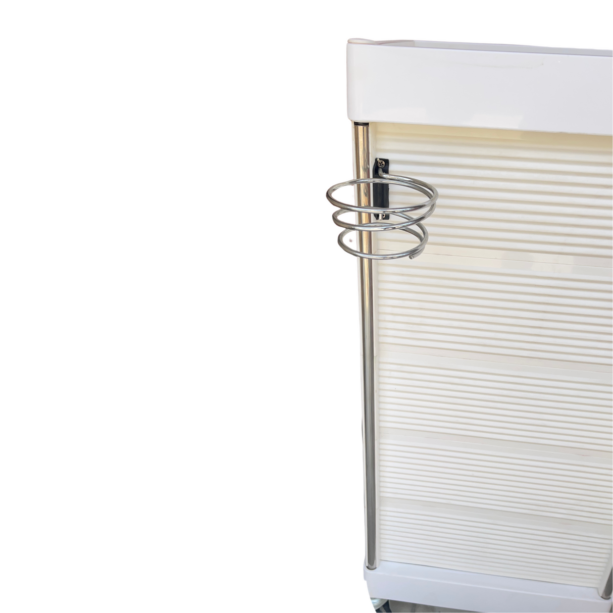 White 6 Layers Trolley