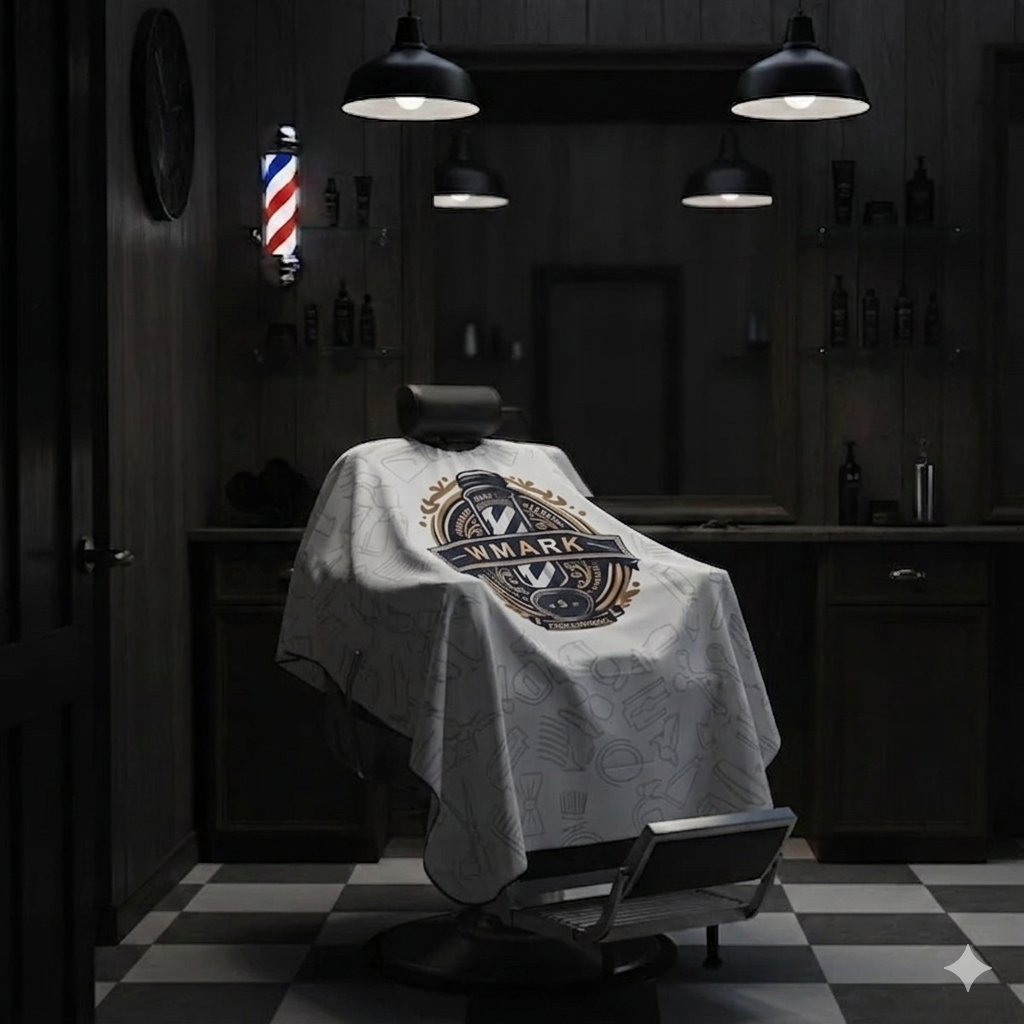 Wmark Barber Cape Model BC-008