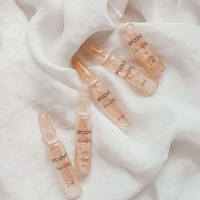 Arcaya Glow 2 Go - moisturization,Wrinkle reduction,glowing skin, Protects against blue light