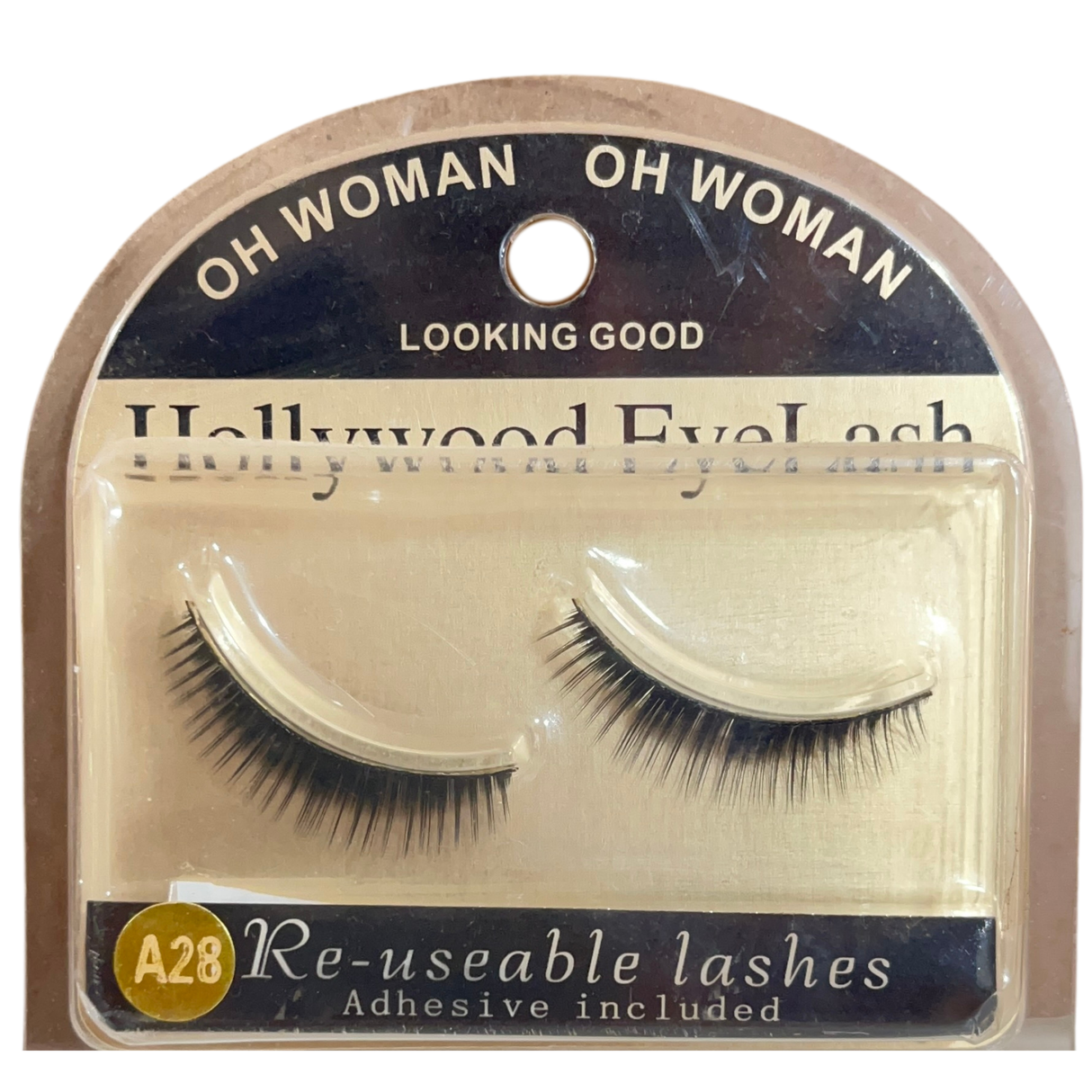Hollywood EyeLashes Re-usable - adhesive included