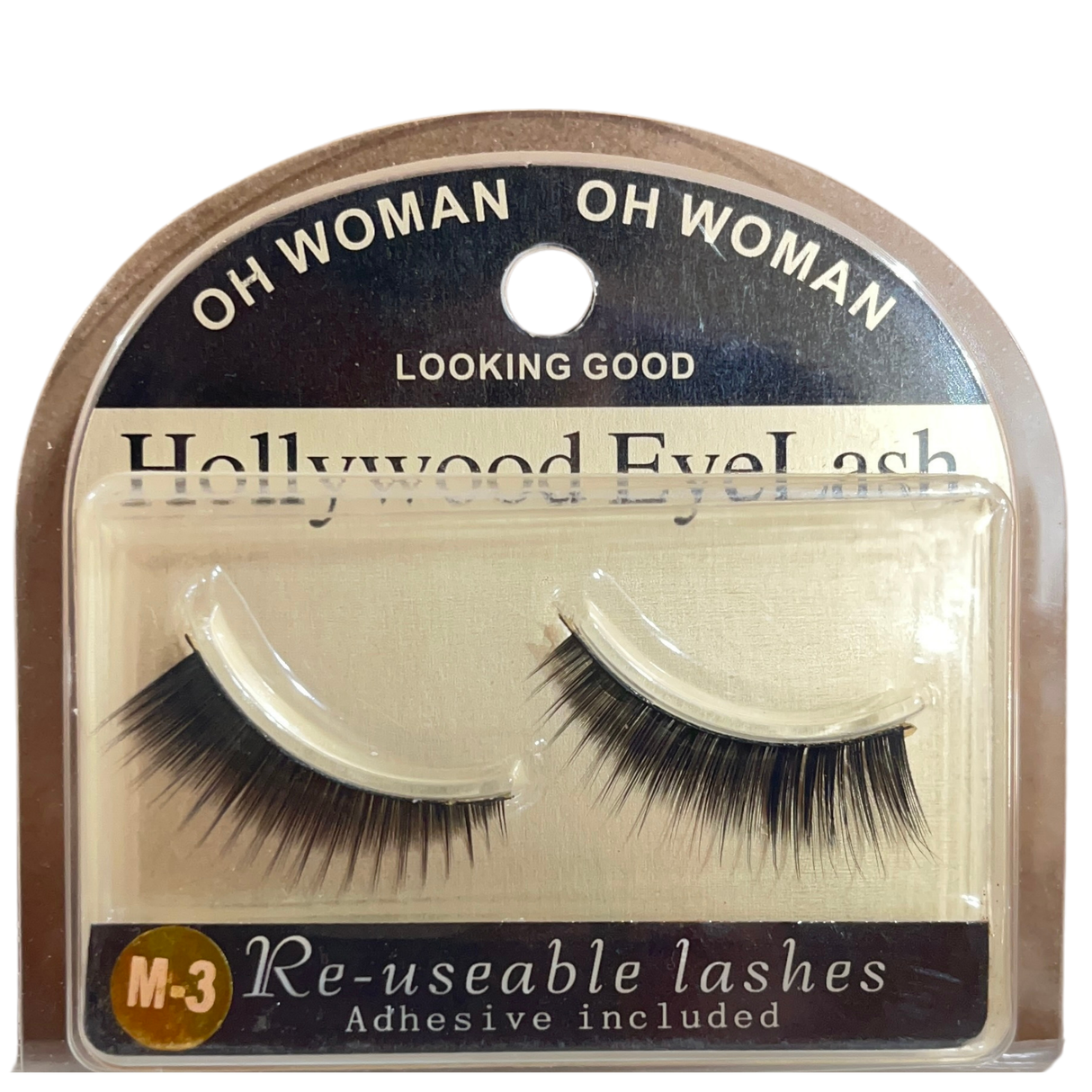 Hollywood EyeLashes Re-usable - adhesive included
