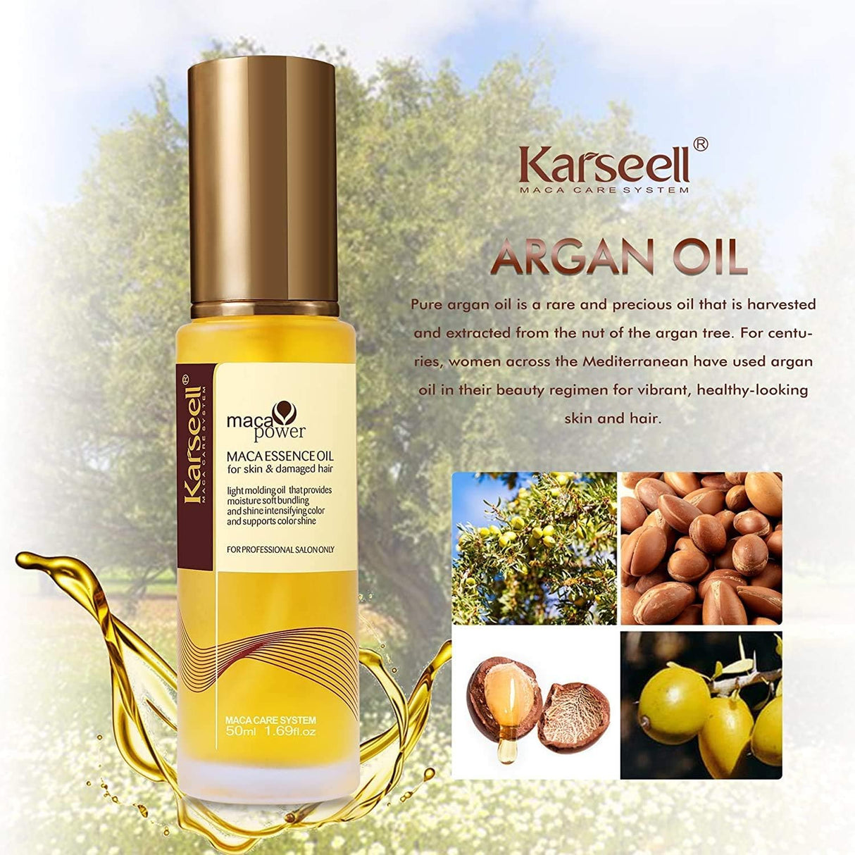 Karseell Maca Power Essence Oil - 50ml