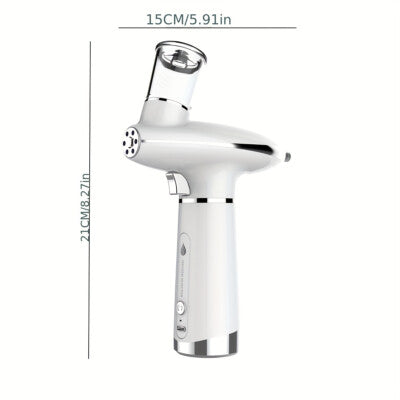 Blue Red Light Facial Beauty Skin Care Tool Airbrush Water Oxygen Nano Spray