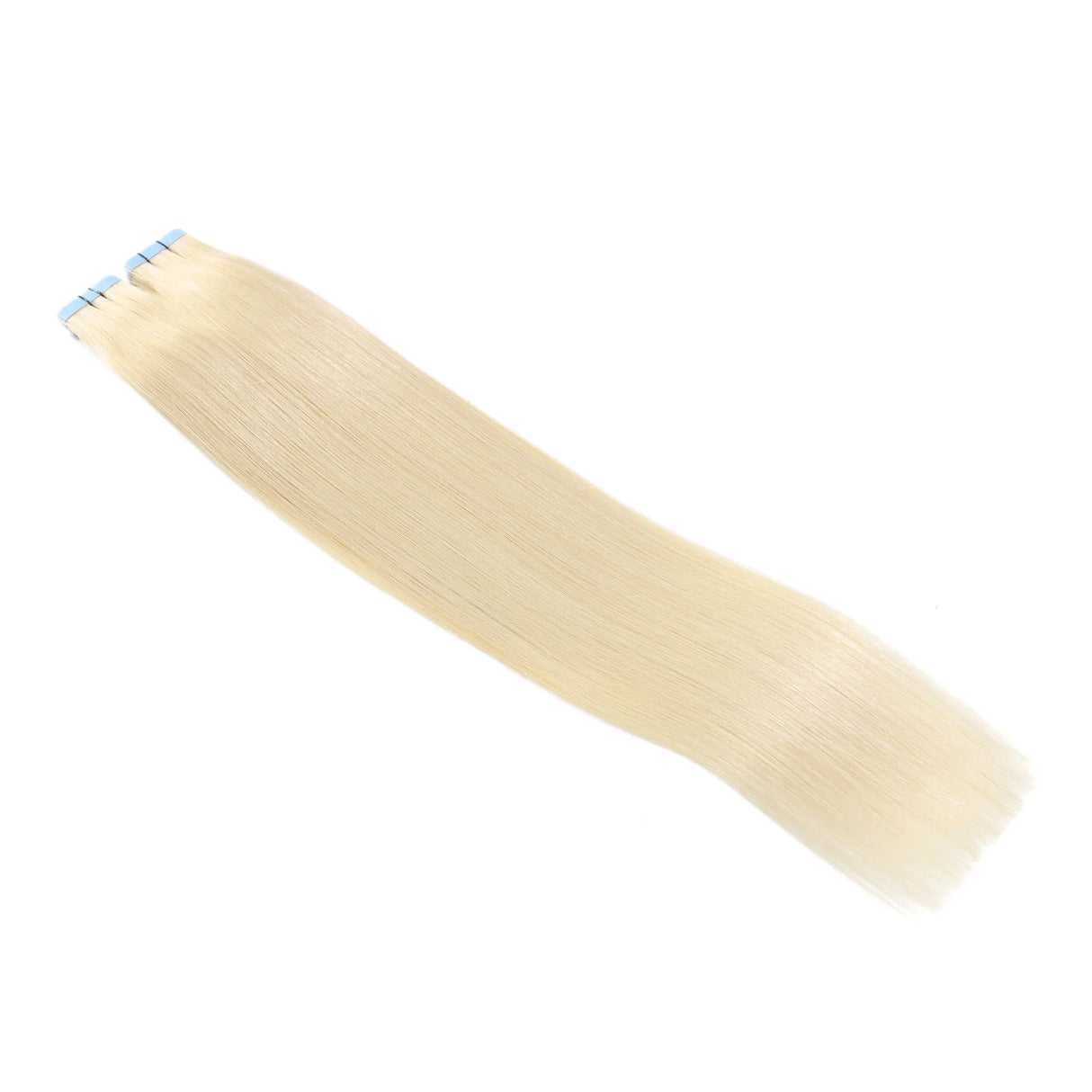 Tape Hair Extensions 21" #60 Platinum Blonde - 100% Human Hair