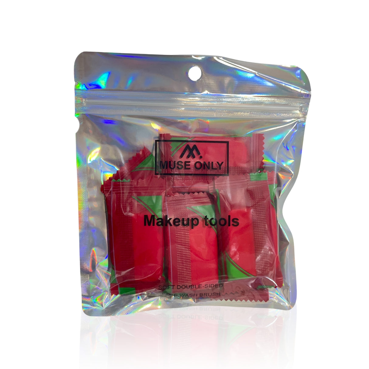 Muse only make-up soft double-sided face wash brush