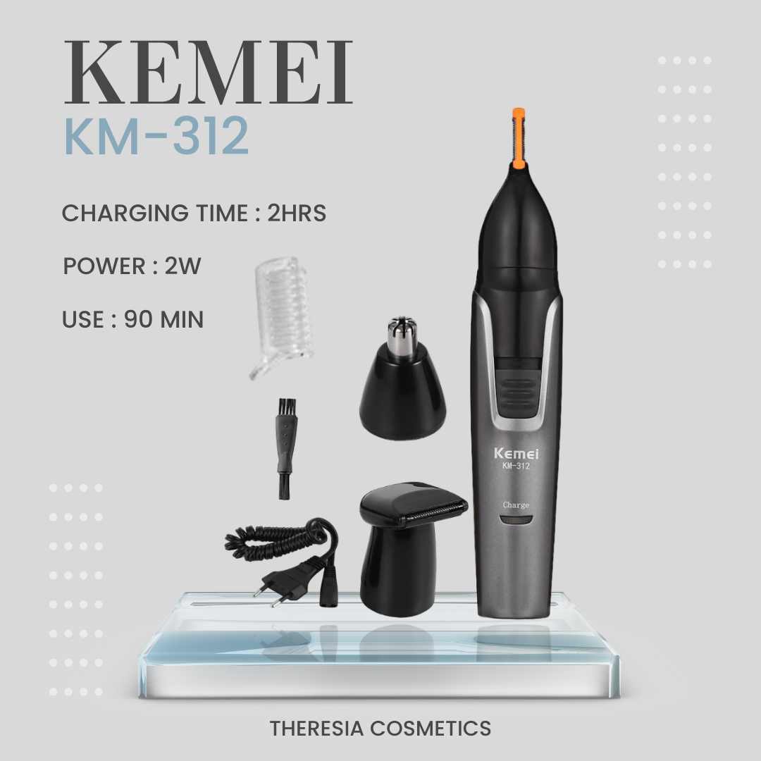 Kemei 312 - Theresia Cosmetics - Barber Machines - Theresia Cosmetics