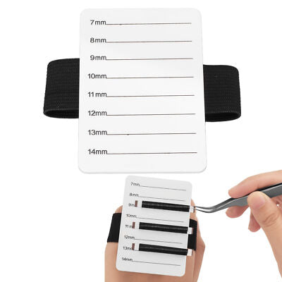 Eyelash Extension Hand Plate Lash Holder (7-14 mm)