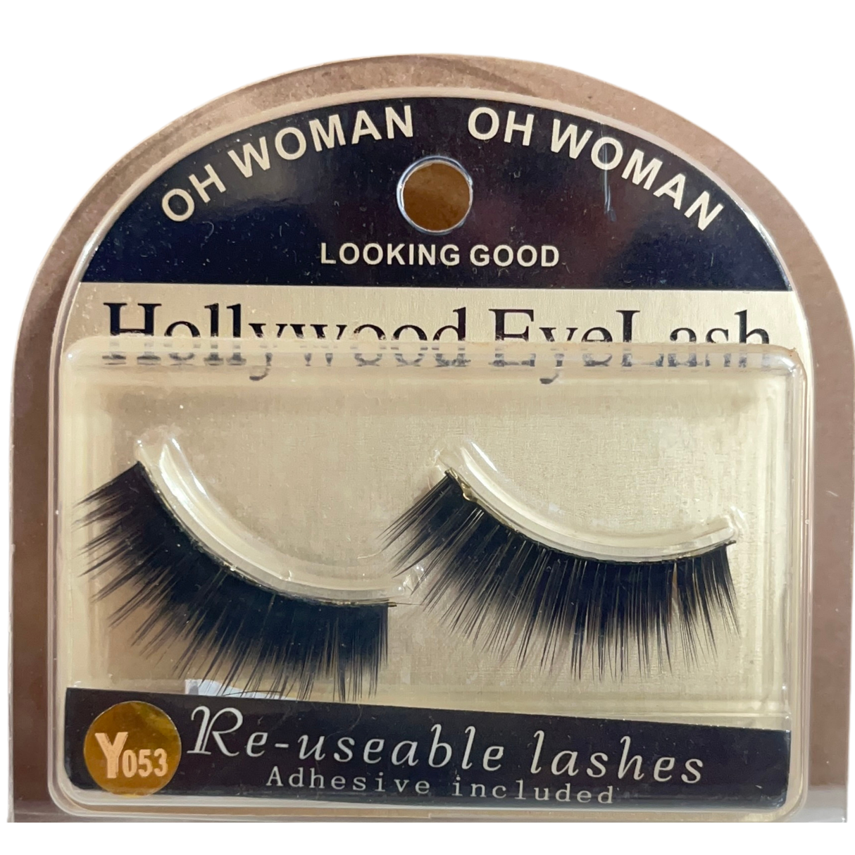Hollywood EyeLashes Re-usable - adhesive included