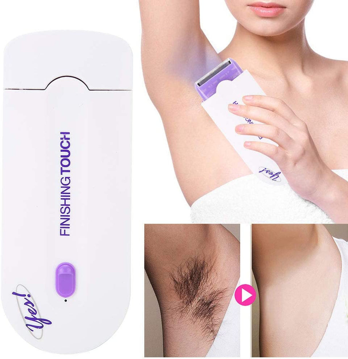 Electric Shaver for Women, Facial Hair Remover, Hair Removal Machine