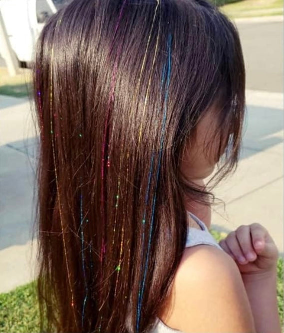 Hair Tinsels Extension 115cm - Theresia Cosmetics - Hair accessories - Theresia Cosmetics