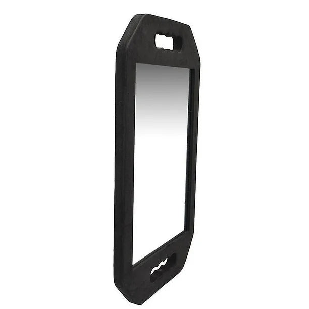 Salon Handheld Mirror: Double Foam Cushioned Handle for Home Beauty