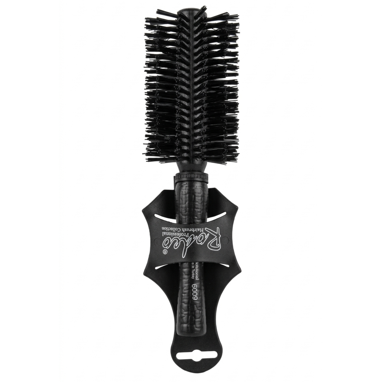 Rodeo Rounded Wooden Black Brush