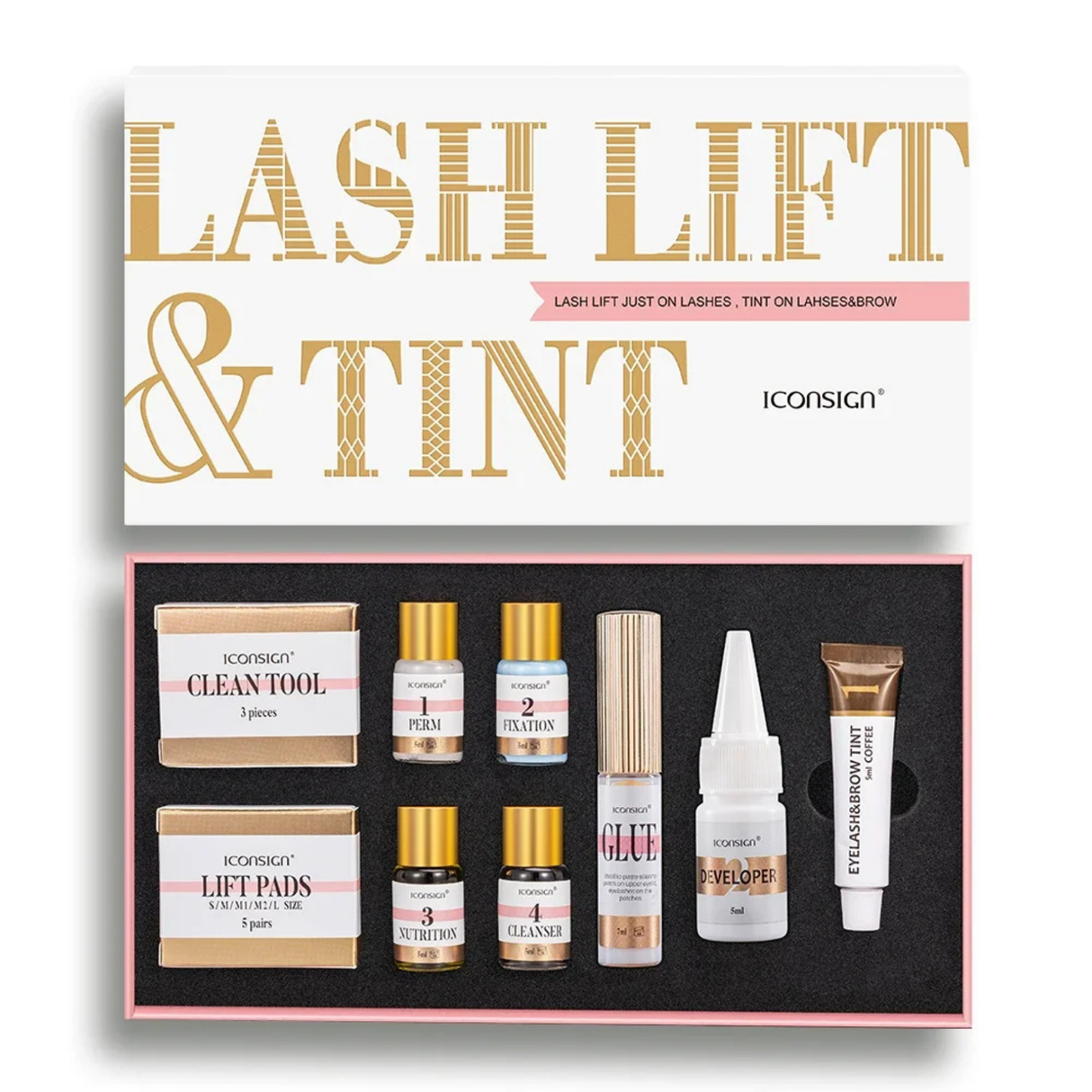 Lash Lift and Tint Kit Professional Eyelash Lifting kit