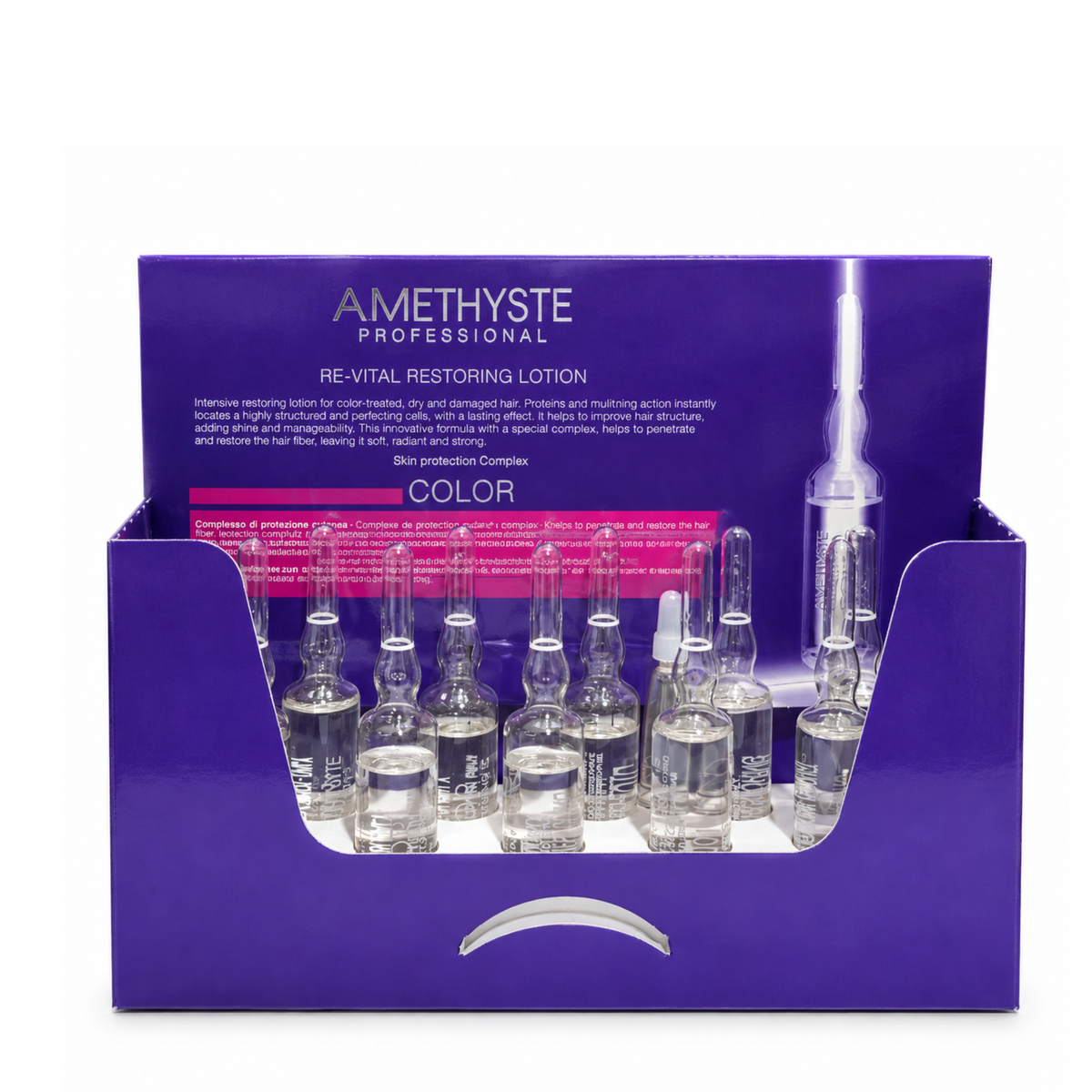 Amethyste Professional Re-Vital Restoring Lotion Ampoules