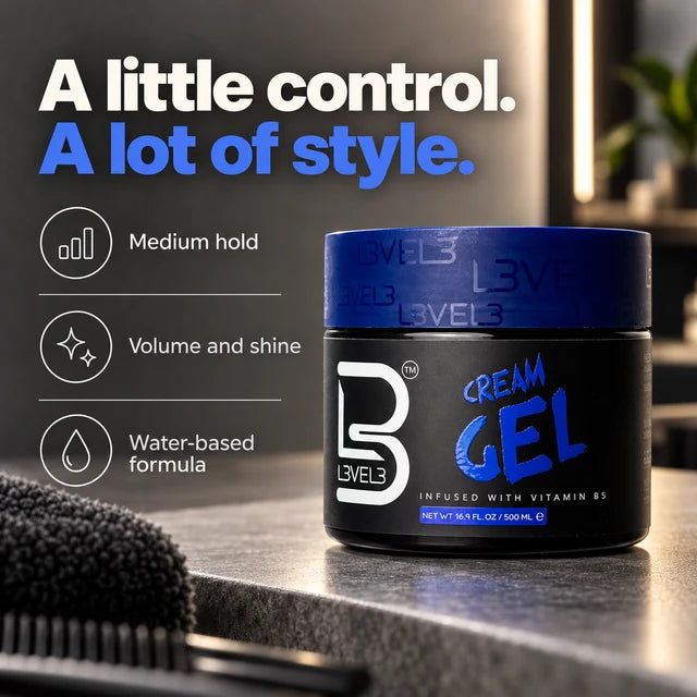 L3VEL3 Cream Hair Gel - 500ml