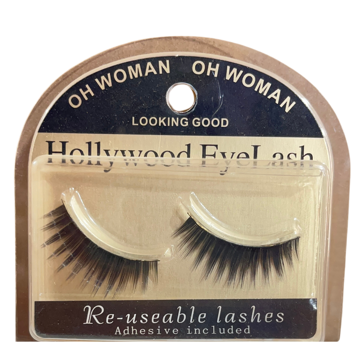 Hollywood EyeLashes Re-usable - adhesive included