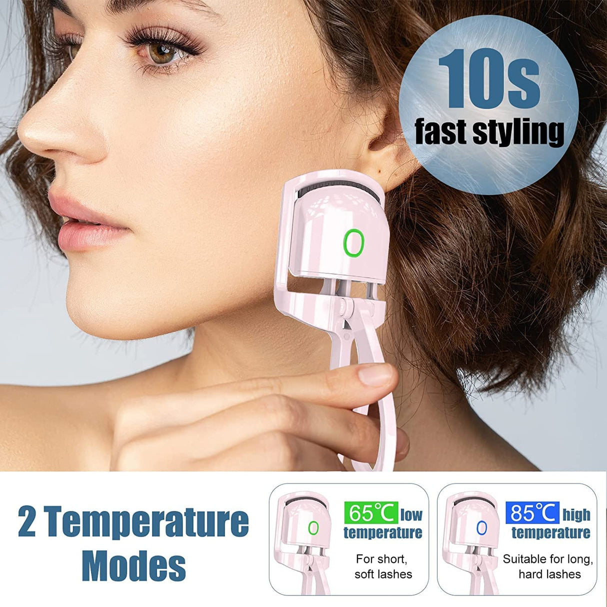 Heated Eyelash Curler for Beautiful Eyelash