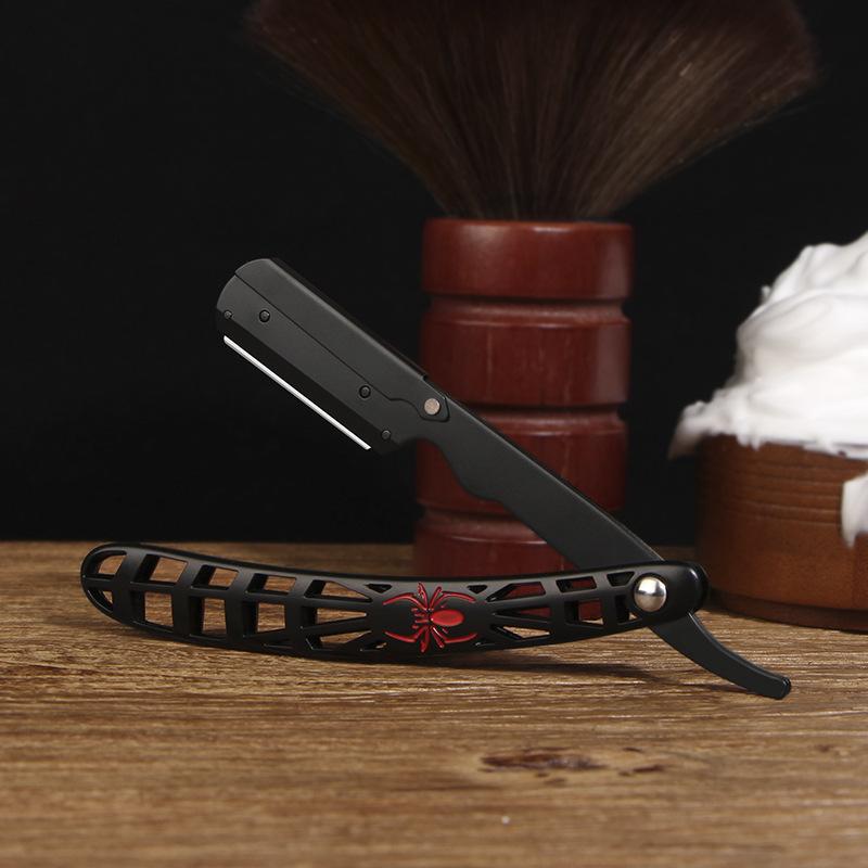 Metal Spider Handle Barber Razor