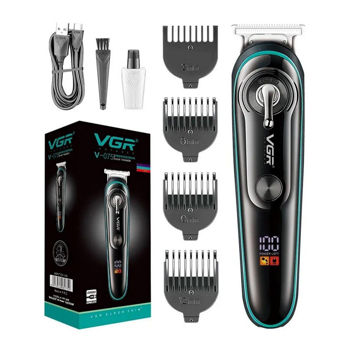 VGR V075 Hair Clipper Professional Barber