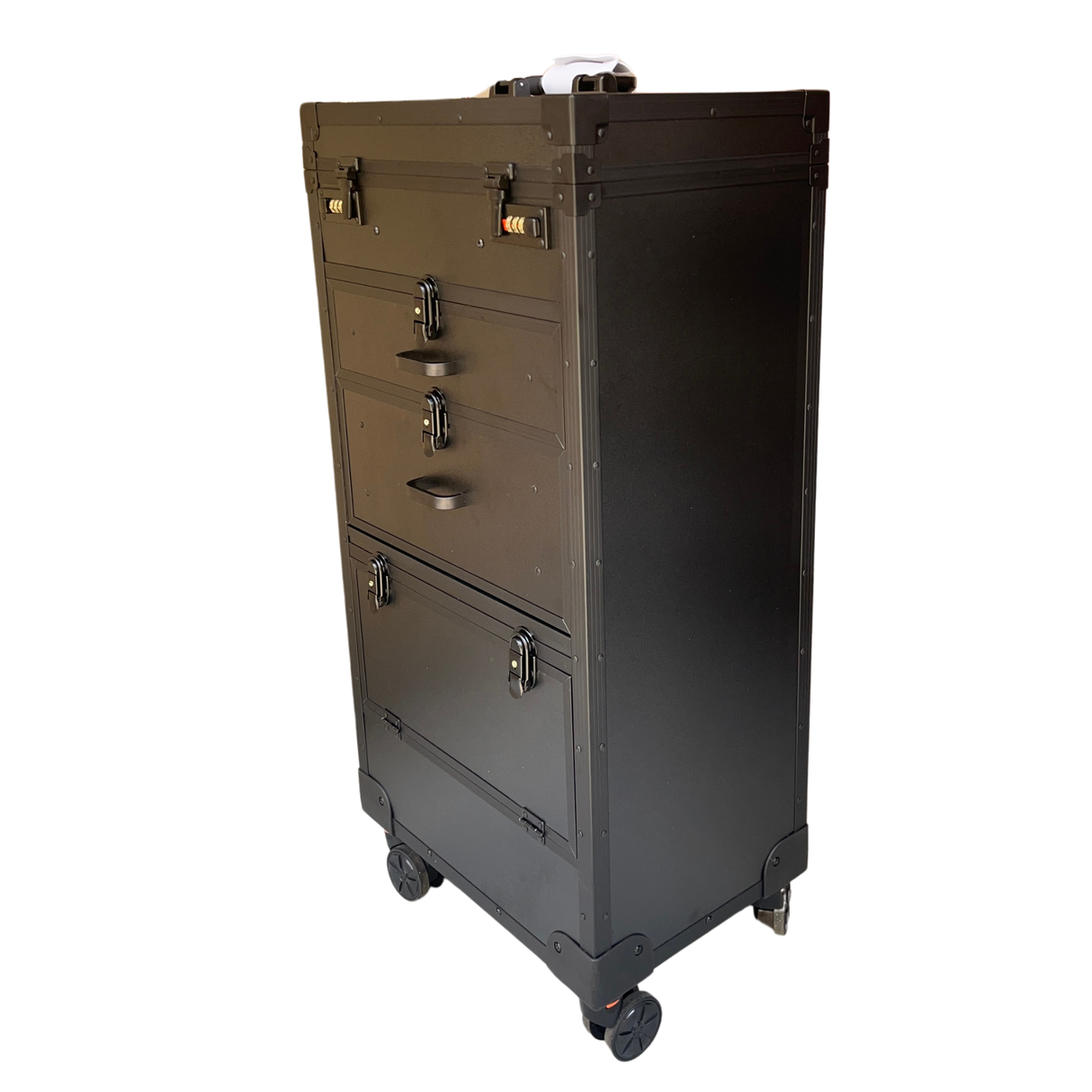 Portable Professional Black Salon Tool Storage Case