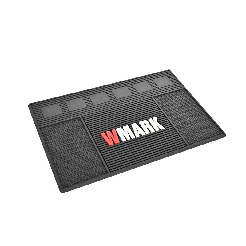 WMARK W‑41 Magnetic Barber Mat – Non‑Slip PVC Organizer for Clippers