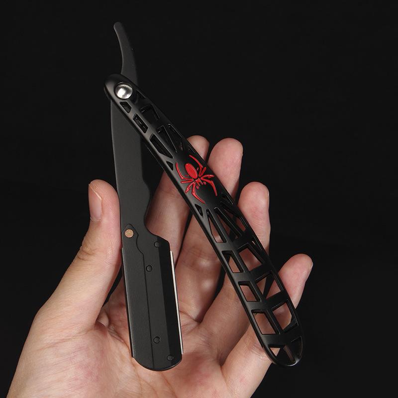 Metal Spider Handle Barber Razor