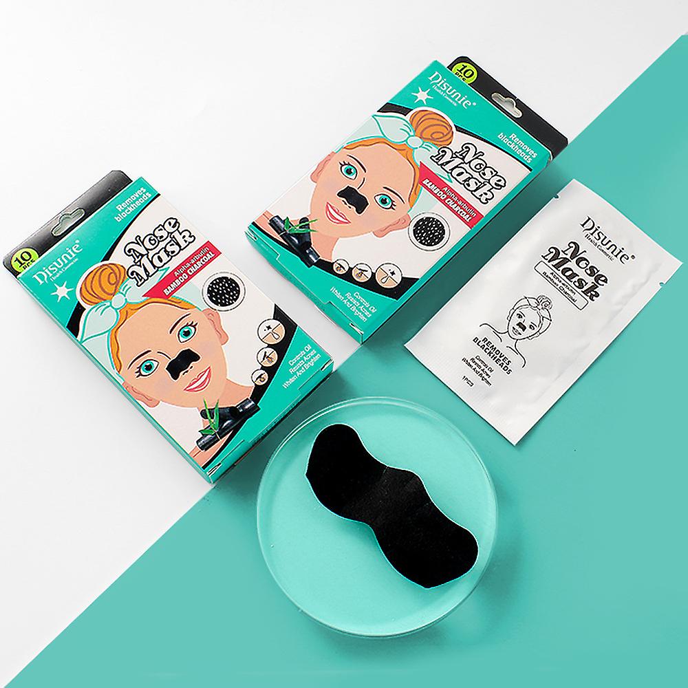 Disunie Bamboo Charcoal Blackhead Nose Mask Clean Pore Acne