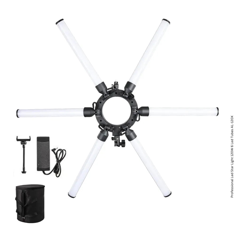 Professional Led Star Light 120W 6 Led Tubes AL-120X