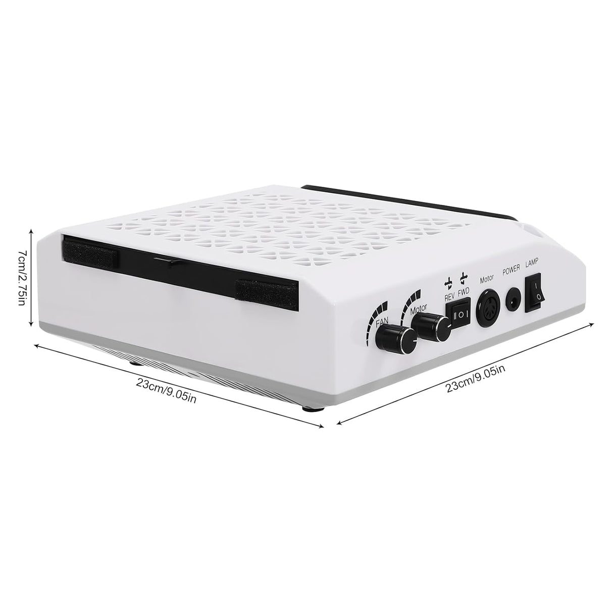 4-in-1 Nail Studio Machine – 80W Nail Drill with 30,000 RPM, Dust Collector, LED Light & Polisher