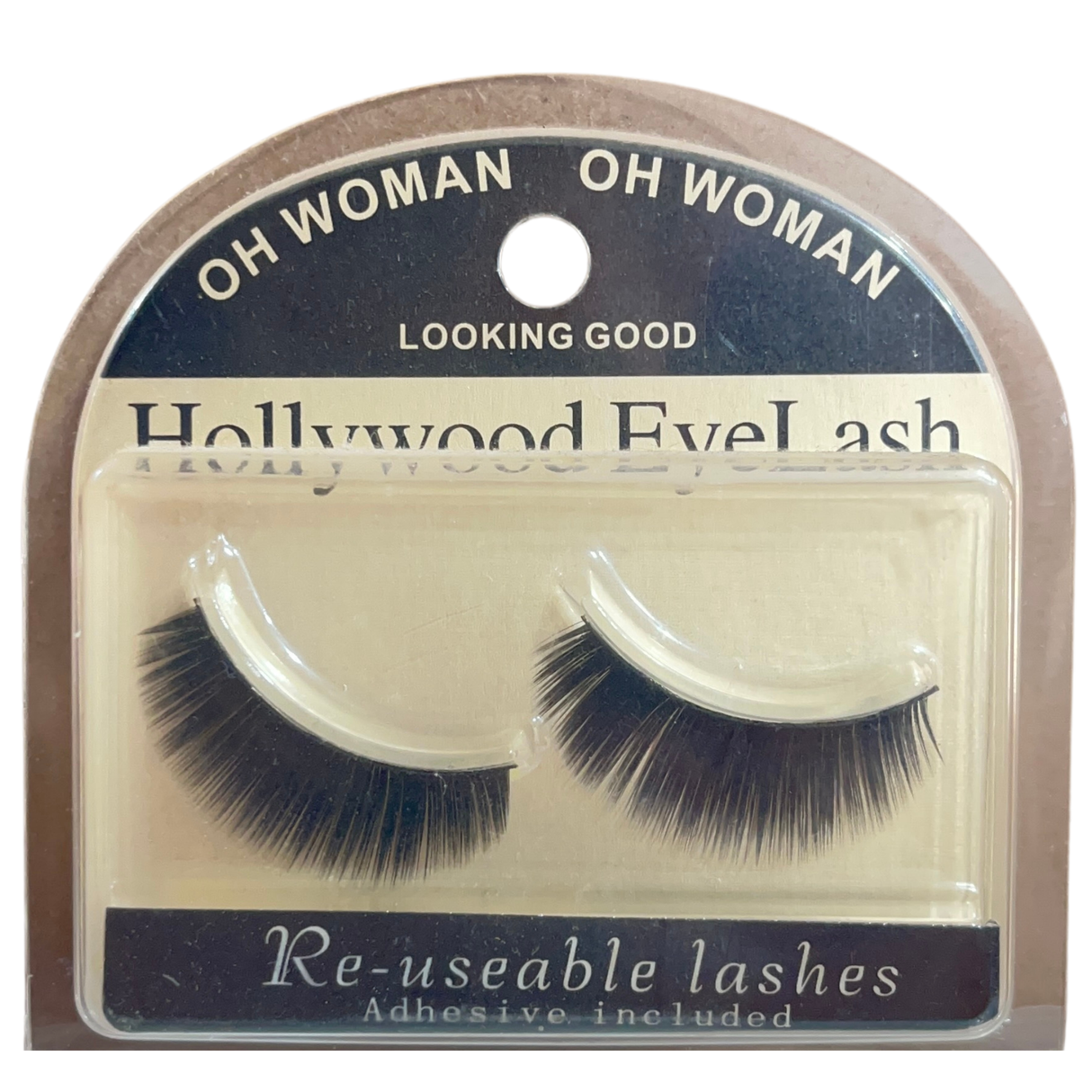 Hollywood EyeLashes Re-usable - adhesive included