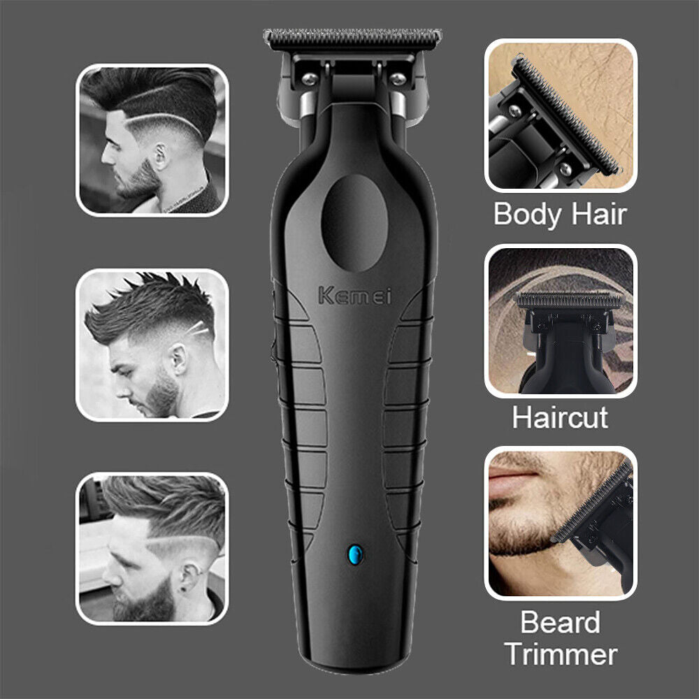 Kemei-2299 Cordless Hair Trimmer & Clipper Professional Electric Cutting Machine - Theresia Cosmetics - Barber Machines - Theresia Cosmetics