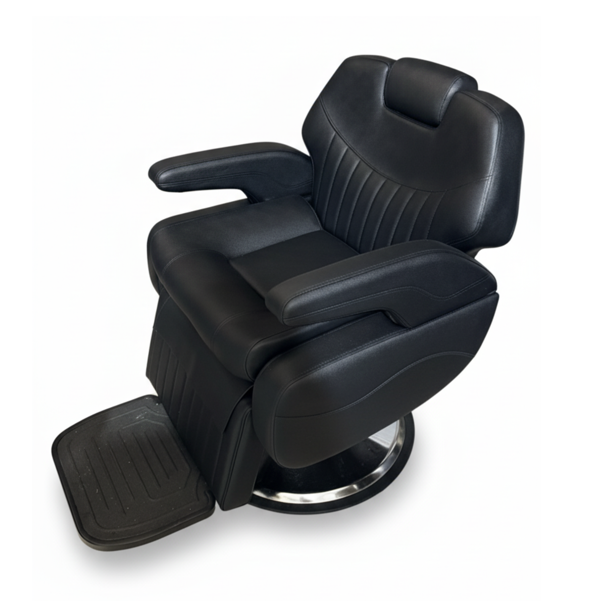 Leather Black Barber Chair