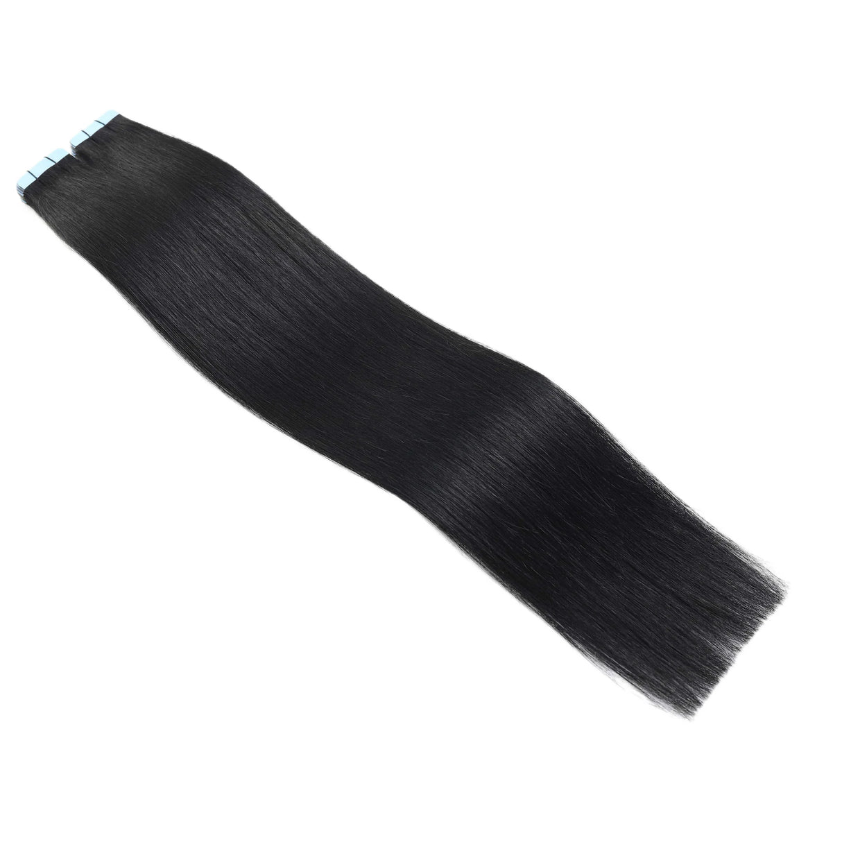 Tape Hair Extensions 21" #1 Jet Black - 100% Human Hair