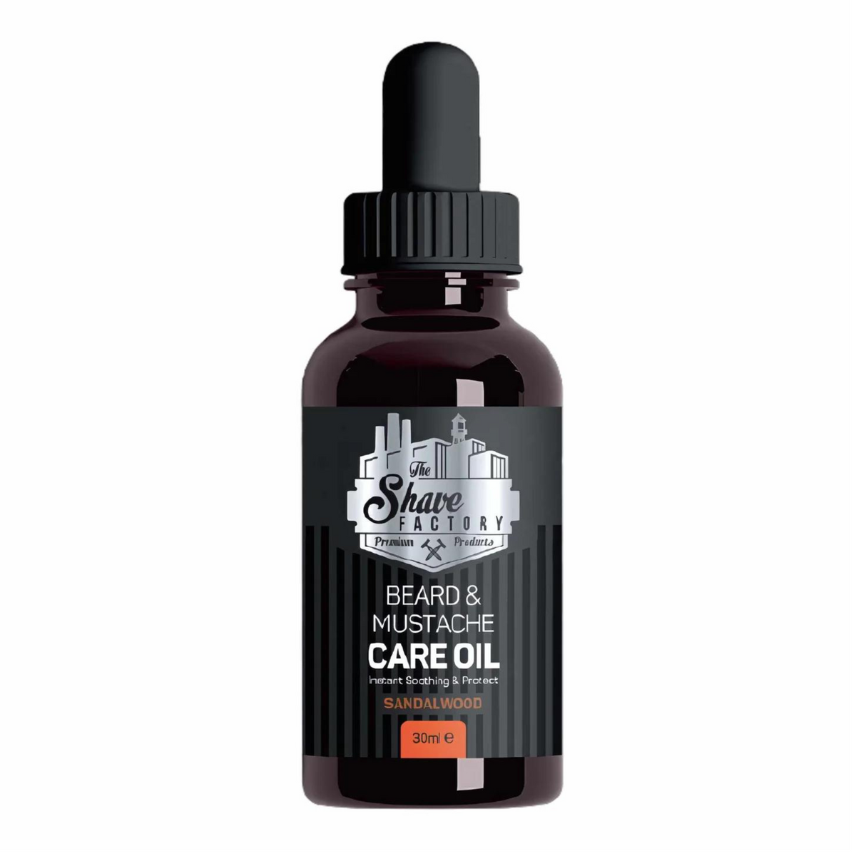 The Shave Factory Sandalwood Beard Oil - 30 ml - Theresia Cosmetics - beard oil - Theresia Cosmetics