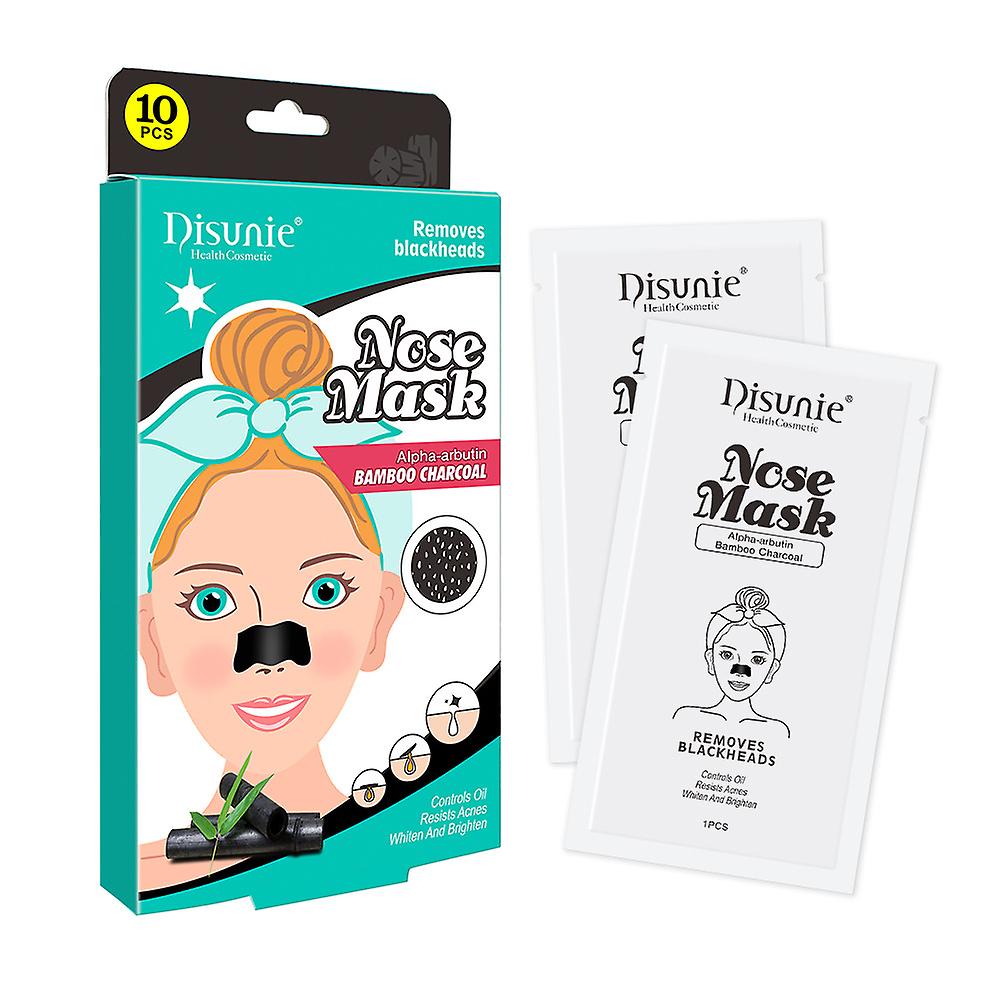 Disunie Bamboo Charcoal Blackhead Nose Mask Clean Pore Acne