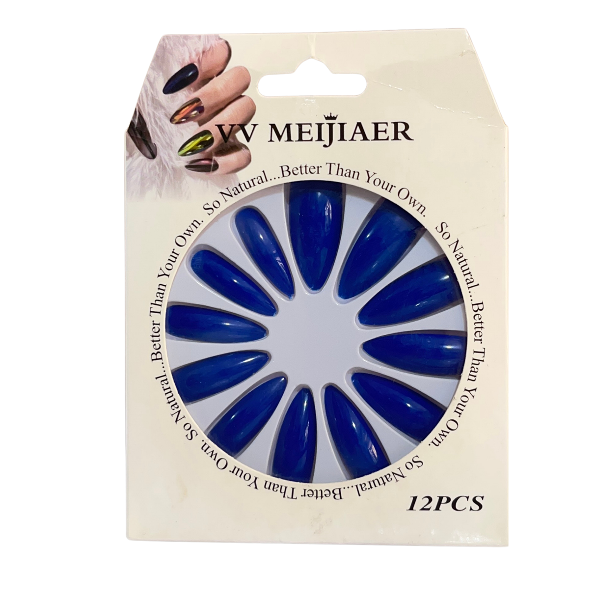 VV MEIJIAER 12 Pcs Nail Design With Glue