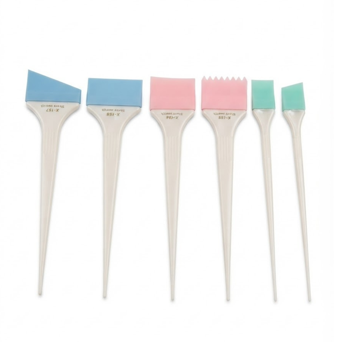 Hair Dye brush Silicone - pack of 6