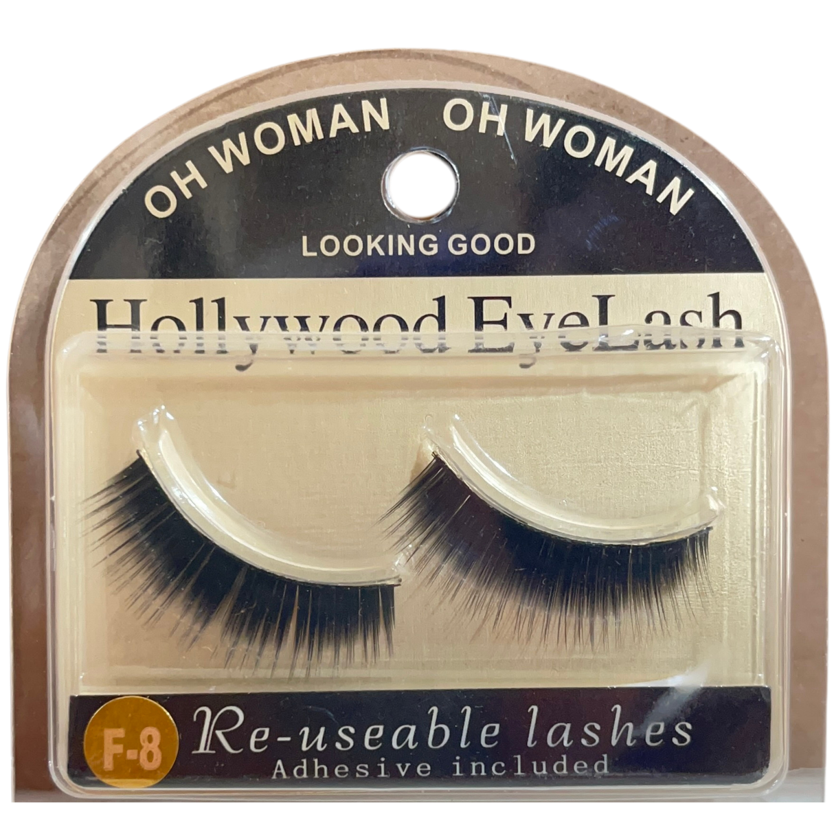 Hollywood EyeLashes Re-usable - adhesive included