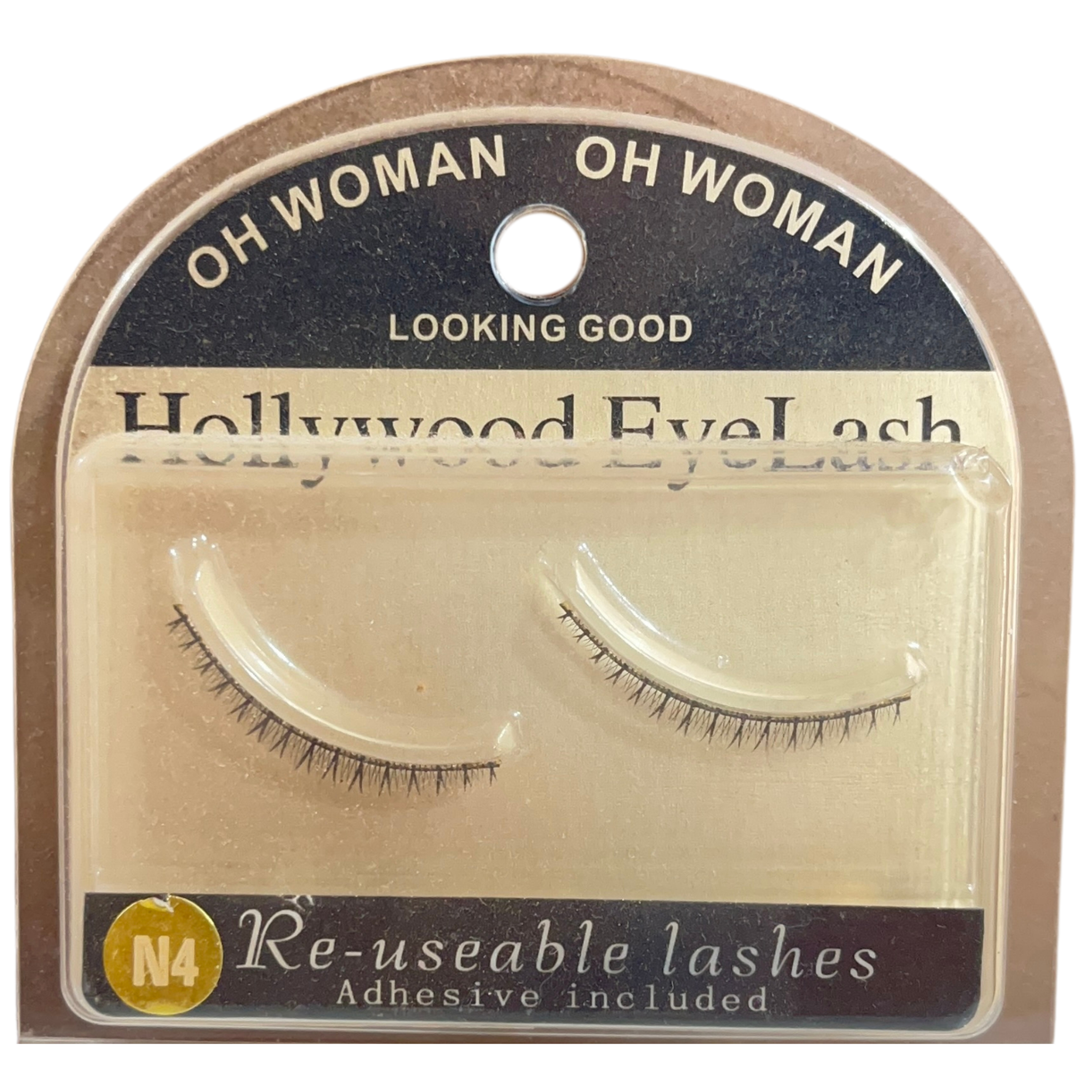 Hollywood EyeLashes Re-usable - adhesive included