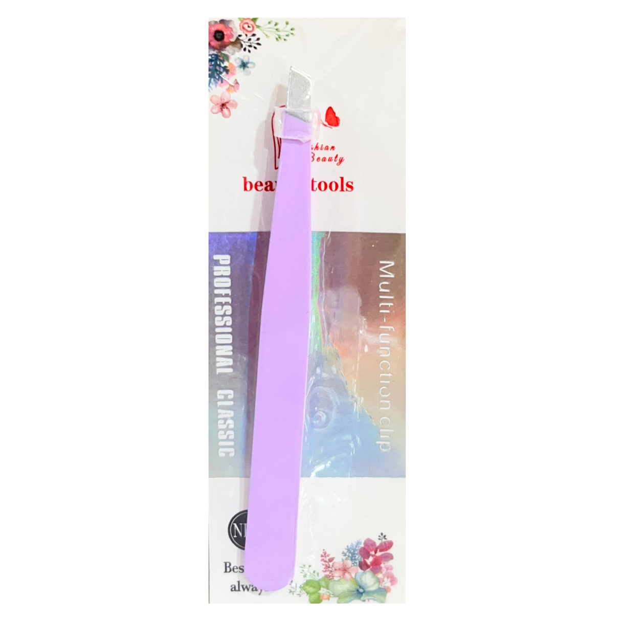 Beauty Tools Purple Tweezer For Eyebrows