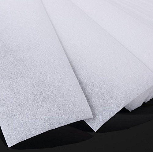 1Bag(100Pcs) Non Woven Wax Strips, Facial Body Hair Removal, White Paper Honey Wax Paper - Theresia Cosmetics - waxing - Theresia Cosmetics