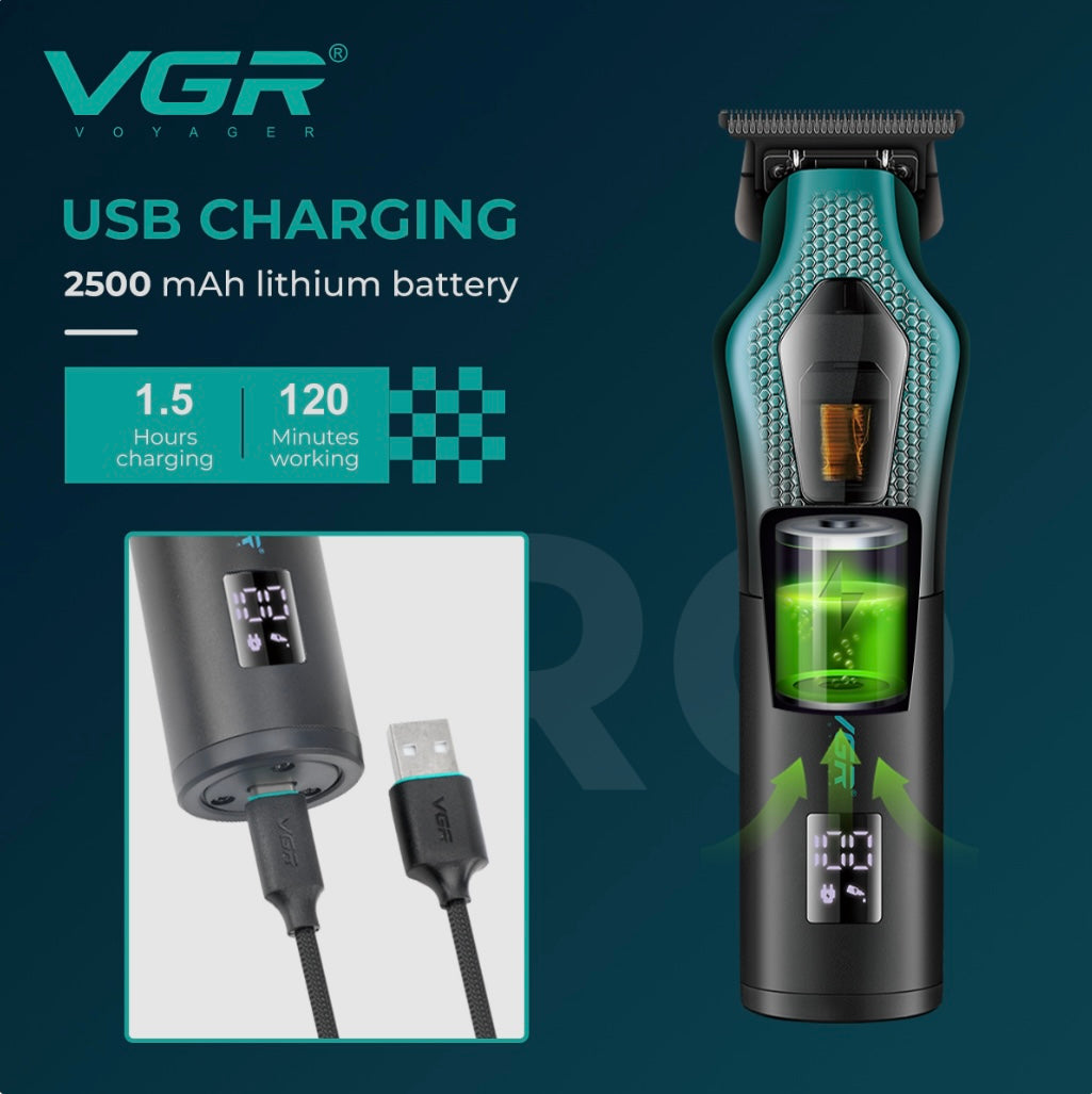 VGR V-997 Hair Trimmer 8000-11000 RPM Vector