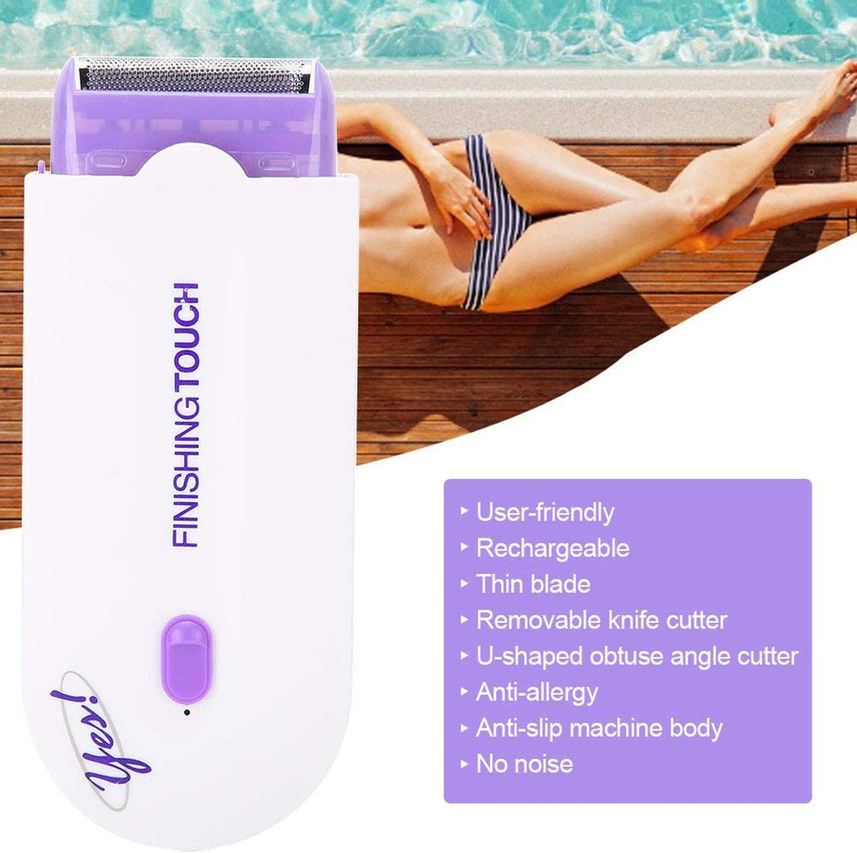 Electric Shaver for Women, Facial Hair Remover, Hair Removal Machine