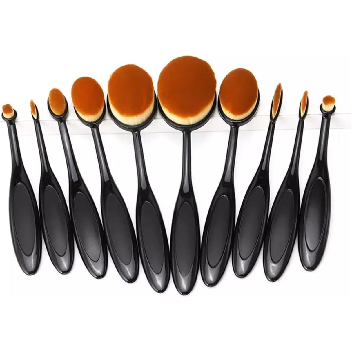 MAC Make-up Brushes 10 pcs all sizes