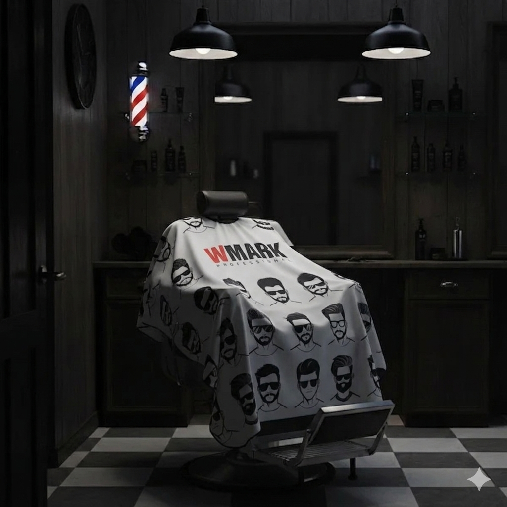 Wmark Barber Cape Model BC-009