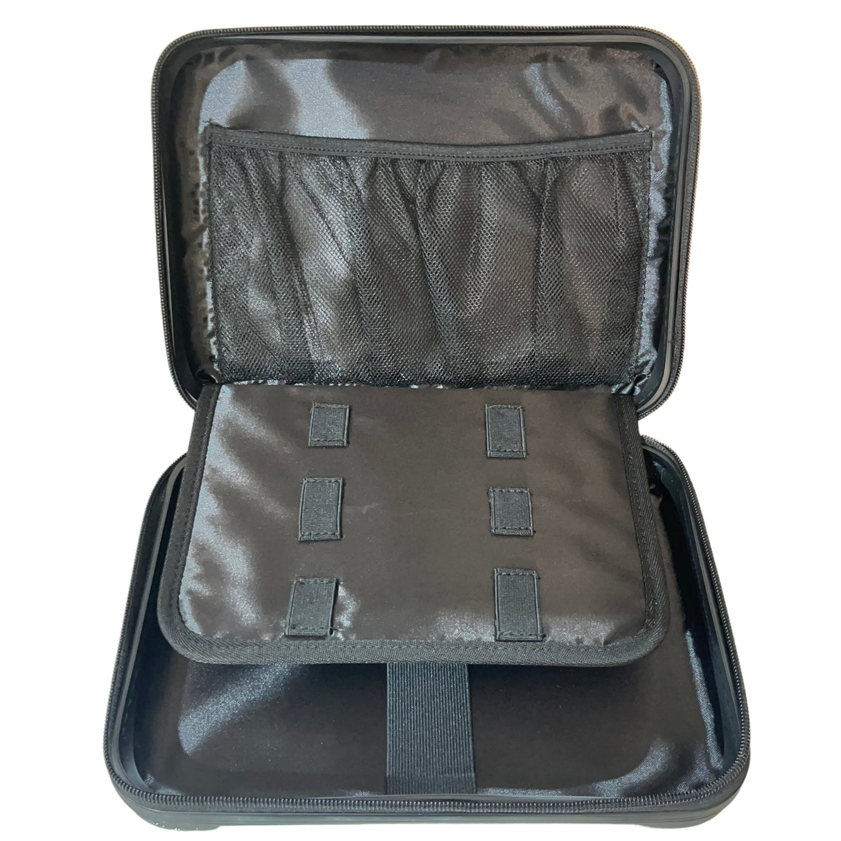 Barber silver small tools Case